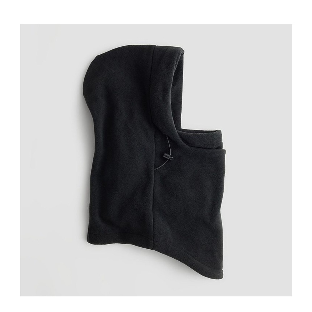 ZeroXposur Black Kids Fleece Hooded Balaclava